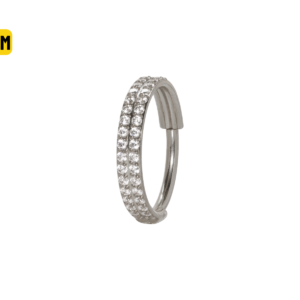SEGMENTO CLICKER AÇO C/ ZIRCÔNIA DUPLA - 8MM