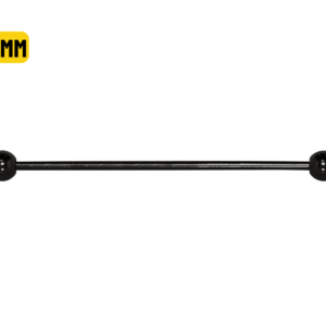 TRANSVERSAL TITÂNIO PVD BLACK - 1.2 X 38 X 4MM