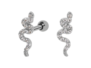 MICRO RETO OURO 18K COBRA CRAVEJADA BR08 – BRANCO