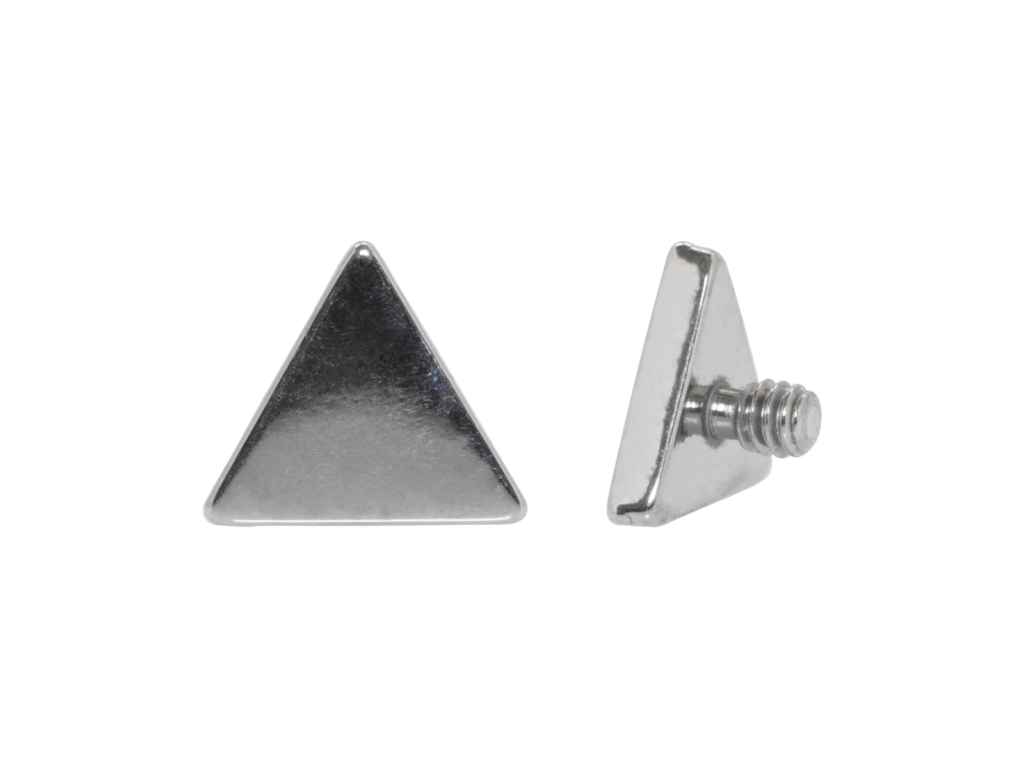 TOPO MICRODERMAL TRIÂNGULO - 1.6 X 4MM