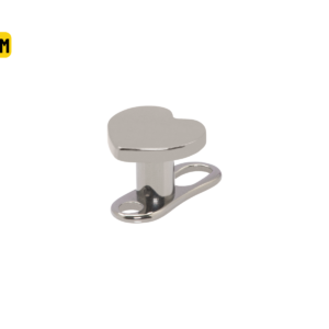 MICRODERMAL TITÂNIO CORAÇÃO - 4MM