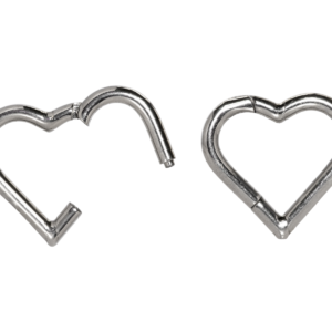 HEART CLICKER TITÂNIO - 1.2 X 8MM