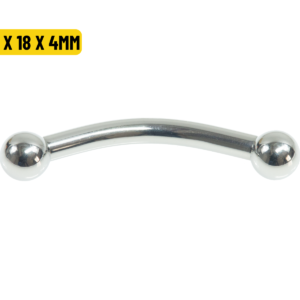 MICRO CURVO AÇO - 1.2 X 18 X 4MM