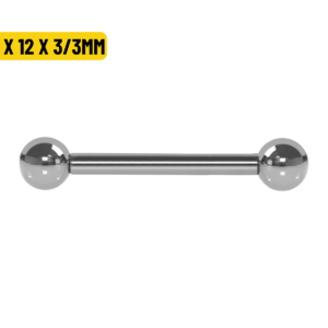 MICRO RETO AÇO - 1.6 X 12 X 3/3MM