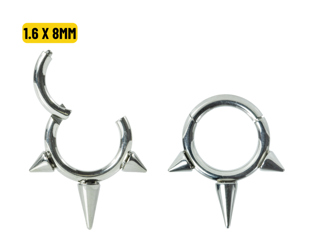 SEGMENTO CLICKER TITÂNIO SPIKE - 1.6 X 8MM