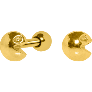 MICRO-RETO PAC MAN C55 - BANHADO A OURO