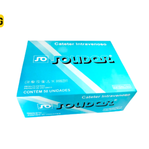 CATETER INTRAVENOSO SOLIDOR - CAIXA C/50 UN (20G)