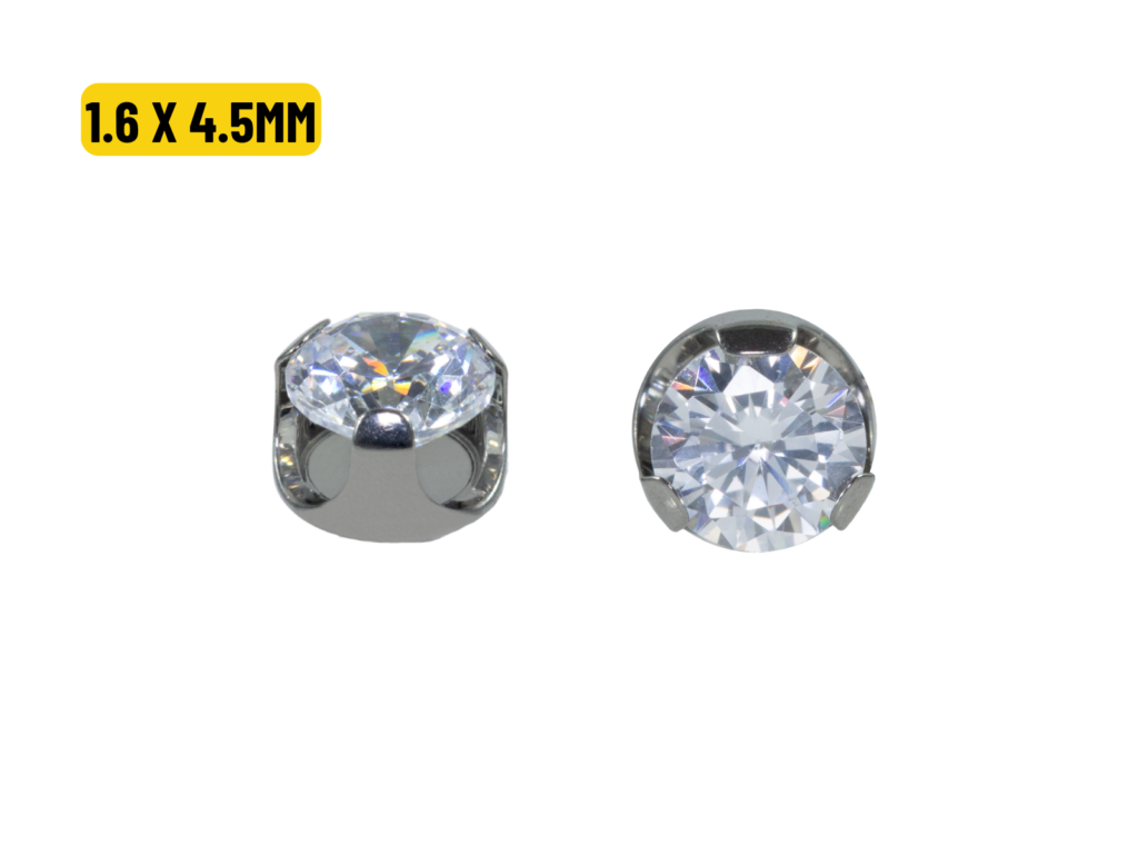 TOPO TITÂNIO COPINHO C/ZIRCÔNIA - 1.6 X 4.5MM