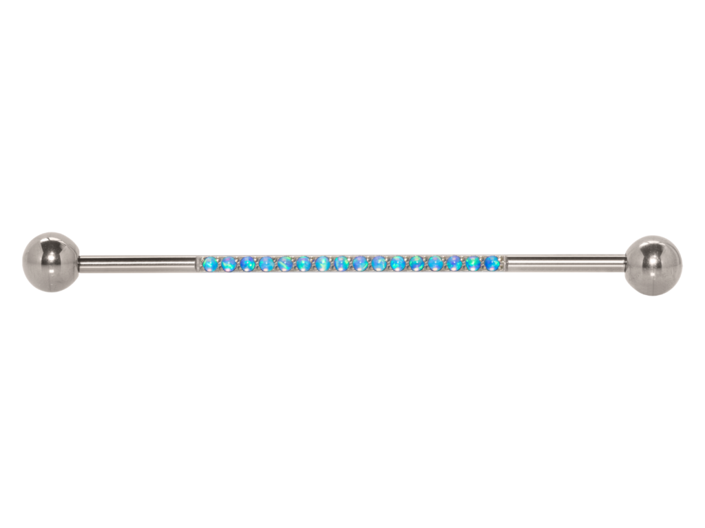 TRANSVERSAL TITÂNIO R/I CRAVEJADO OPALA - AZUL