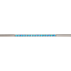 TRANSVERSAL TITÂNIO R/I CRAVEJADO OPALA - AZUL
