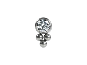 TOPO TITÂNIO 0.9 (1.2MM) – INDIANO C/ ZIRCÔNIA