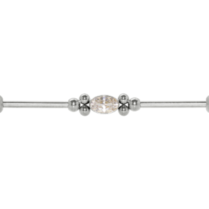 TRANSVERSAL TITÂNIO INDIANO C/ ZIRCÔNIA - 1.2MM