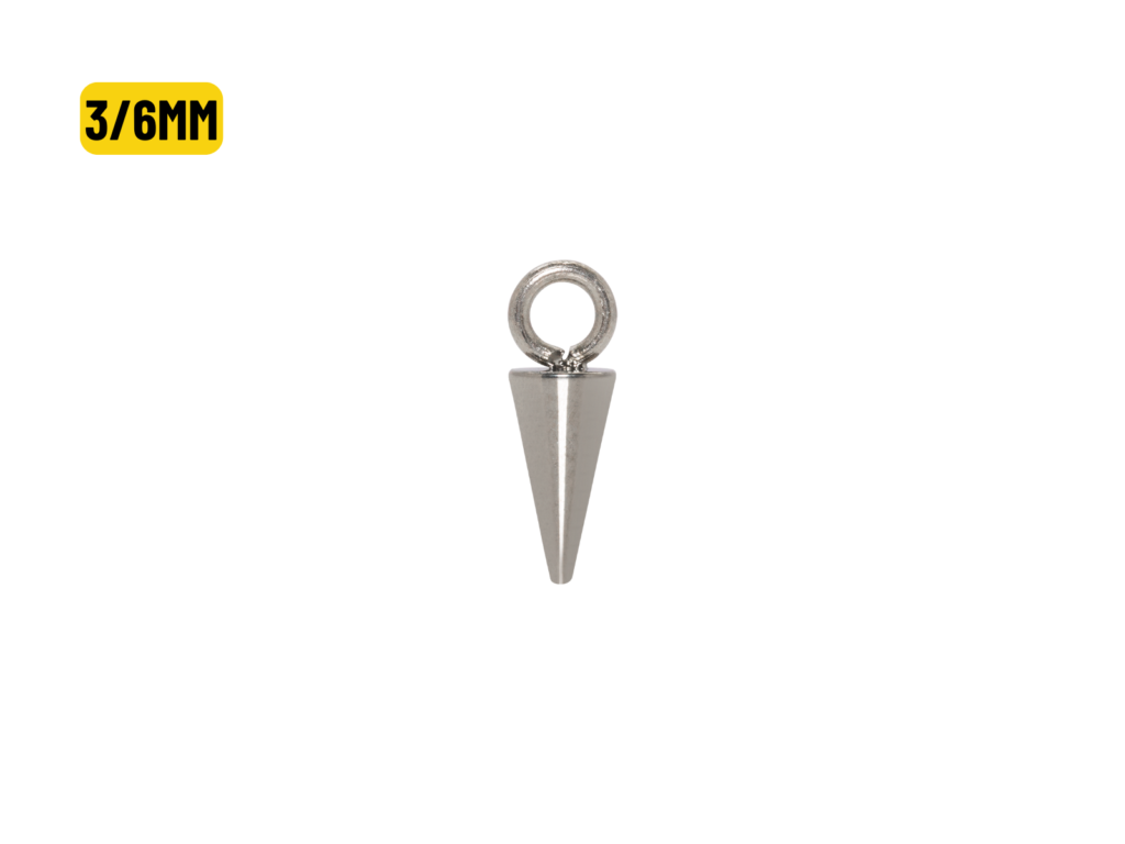 PINGENTE AVULSO TITÂNIO SPIKE - 3/6MM