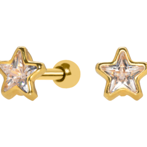MICRO RETO ESTRELA C3 - BANHADO A OURO