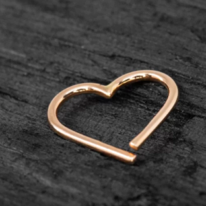 HEART TORÇÃO OURO 18K - ROSE