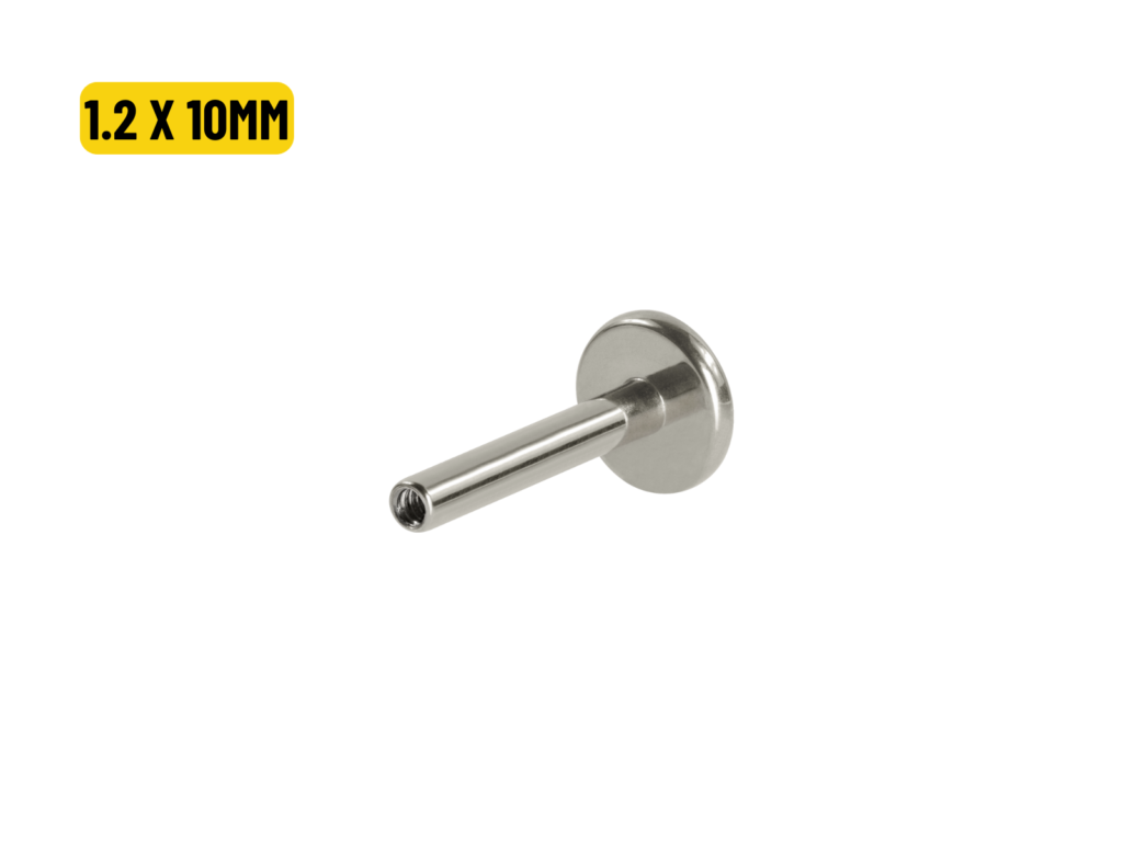 LABRET HASTE TITÂNIO - 1.2 X 10MM
