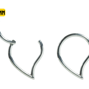 SEGMENTO CLICKER TITÂNIO V CURVADO - 10MM