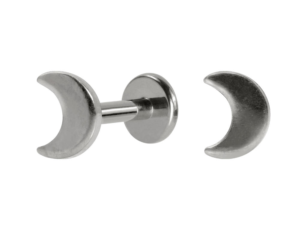 LABRET TITÃNIO R/I LUA