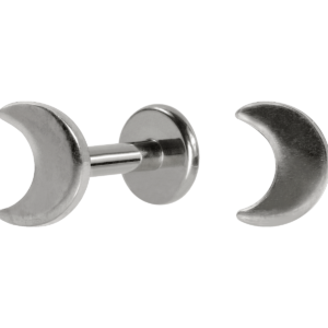 LABRET TITÃNIO R/I LUA