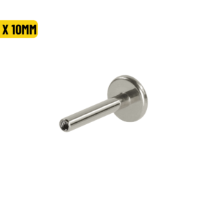 LABRET HASTE TITÂNIO PUSH PIN - 1.6 X 10MM