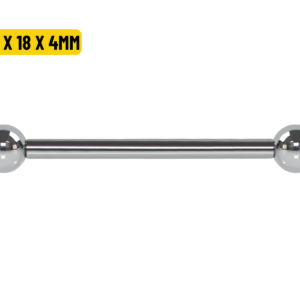 MICRO RETO AÇO - 1.6 X 18 X 4MM