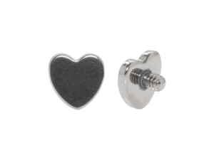TOPO MICRODERMAL CORAÇÃO – 1.6 X 4MM