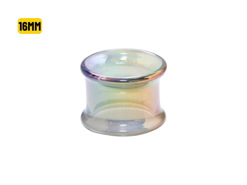 ALARGADOR PLUG VIDRO BOROSSILICATO BOREAL - 16MM