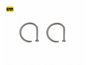 NOSTRIL ARGOLA TITÂNIO OPEN D – 6MM