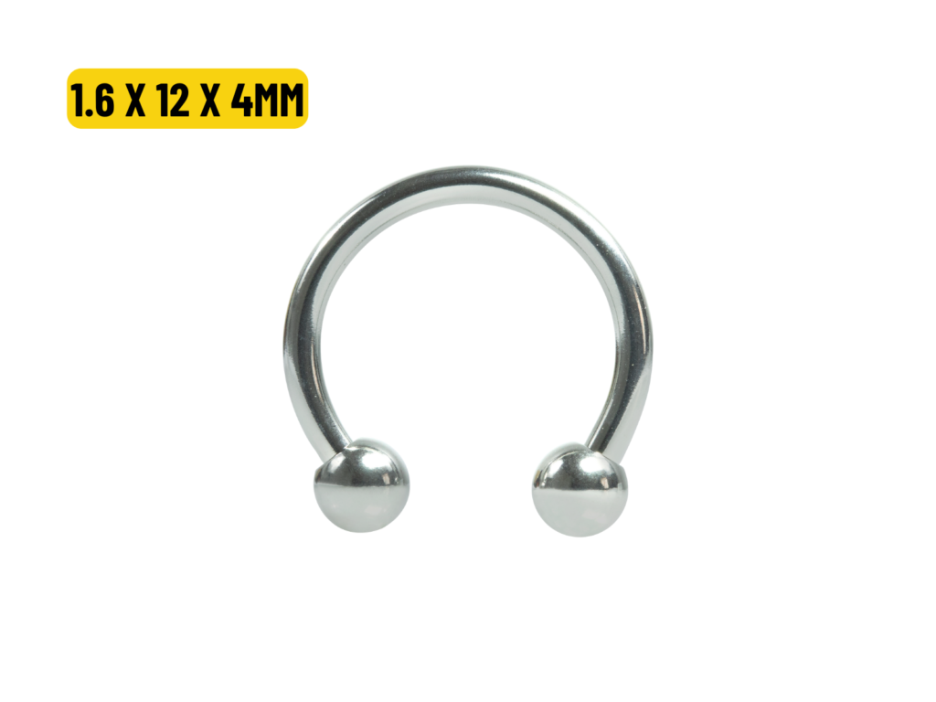 FERRADURA AÇO - 1.6 X 12 X 4MM