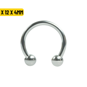 FERRADURA AÇO - 1.6 X 12 X 4MM