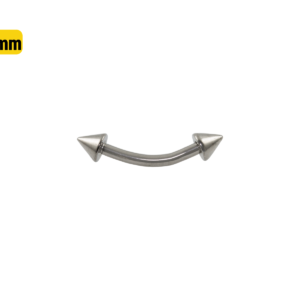 MICRO CURVO TITÂNIO SPIKE - 1.2 X 10MM