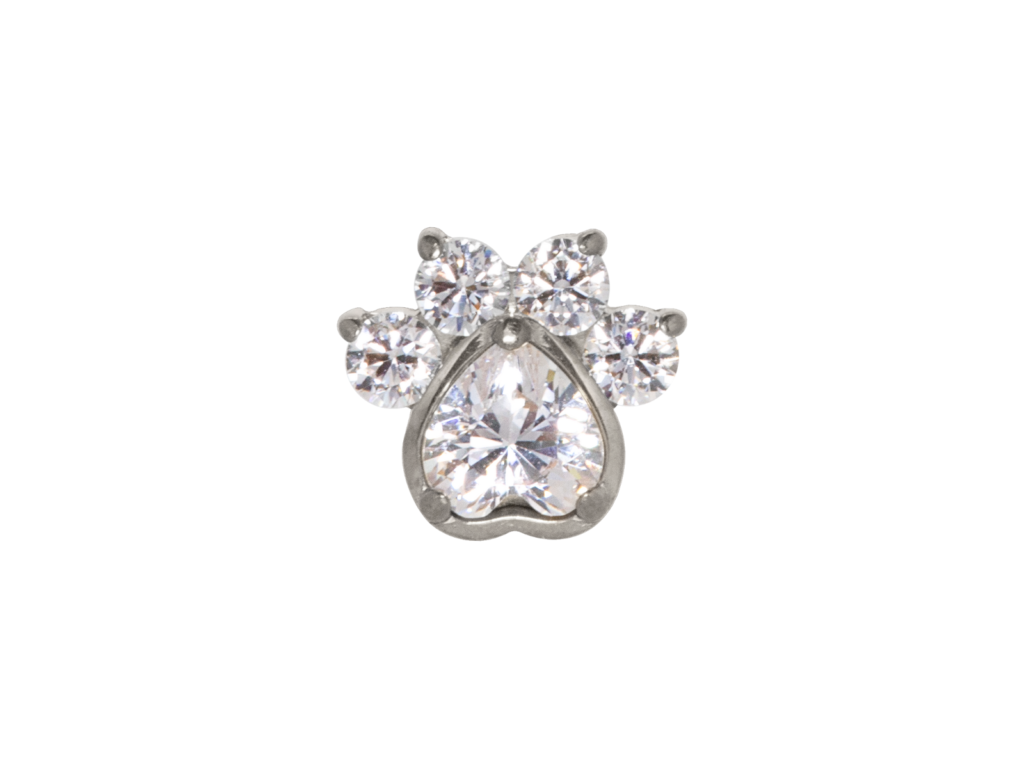 TOPO TITÂNIO 0.9 (1.2MM) - PATINHA C/ ZIRCÔNIA