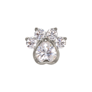 TOPO TITÂNIO 0.9 (1.2MM) - PATINHA C/ ZIRCÔNIA