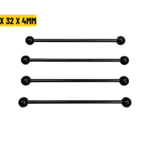TRANSVERSAL PVD BLACK - 1.2 X 32 X 4MM