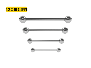 MICRO RETO AÇO – 1.2 X 16 X 3MM