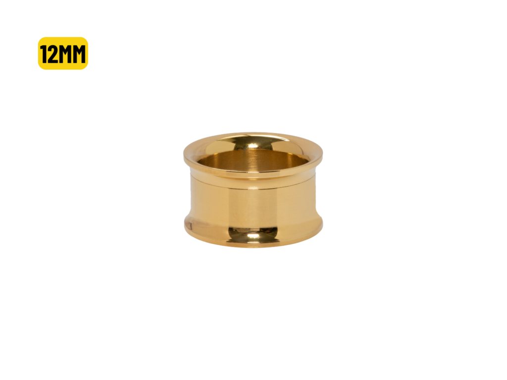ALARGADOR R/INTERNA PVD GOLD - 12MM