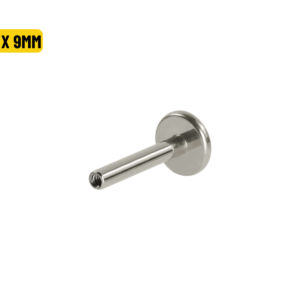 LABRET HASTE TITÂNIO - 1.2 X 9MM