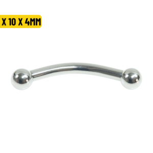 MICRO CURVO AÇO - 1.6 X 10 X 4MM
