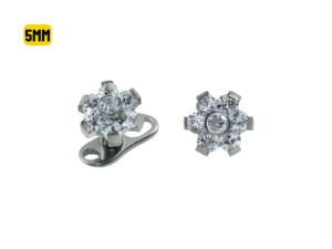 MICRODERMAL TITÂNIO FLOR C/ ZIRCÔNIA – 5MM