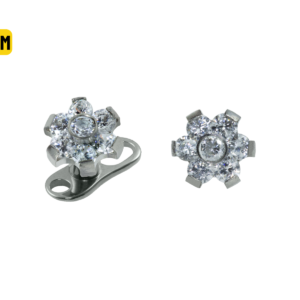 MICRODERMAL TITÂNIO FLOR C/ ZIRCÔNIA - 5MM