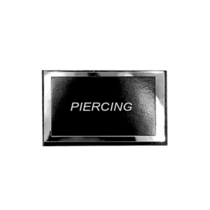 PLACA INFORMATIVA - PIERCING