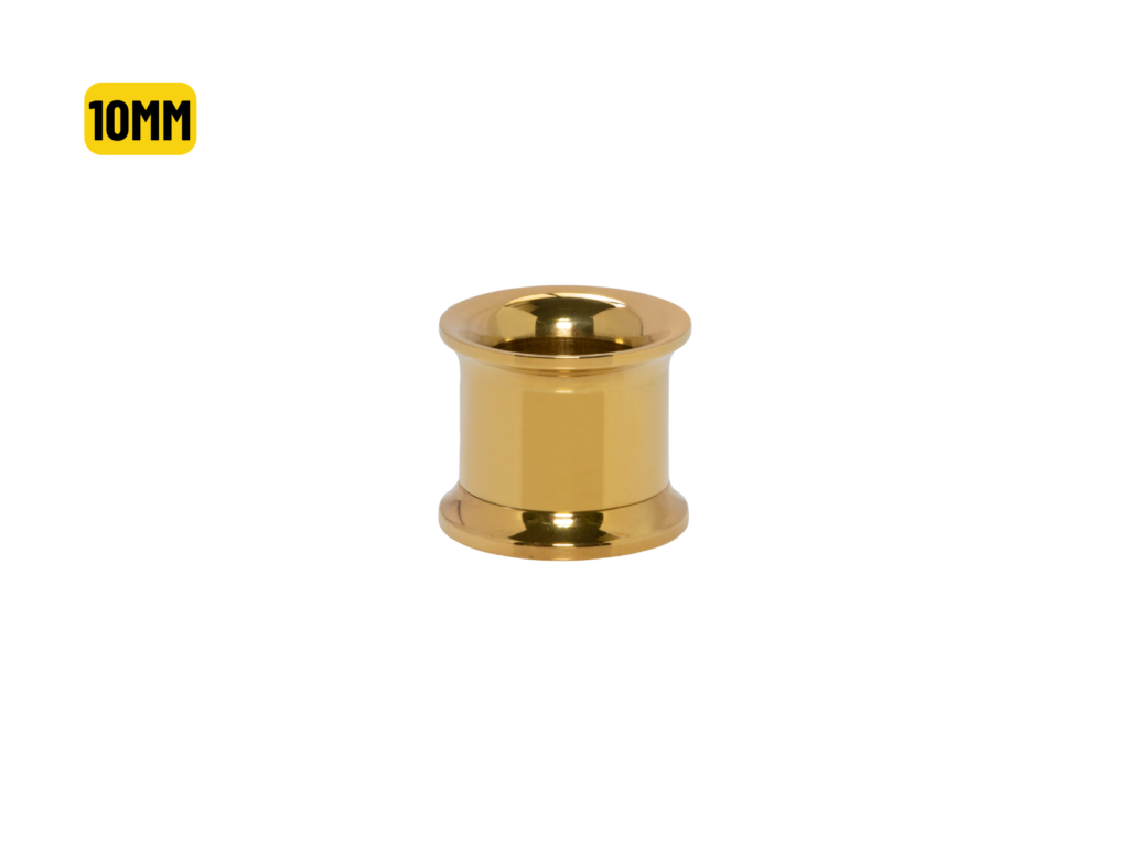 ALARGADOR R/INTERNA PVD GOLD - 10MM