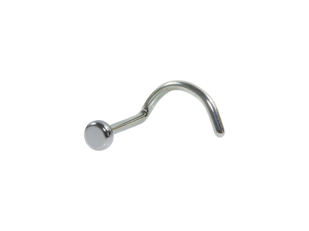 NOSTRIL TITÂNIO CHAPINHA - 0.8 X 6 X 2MM