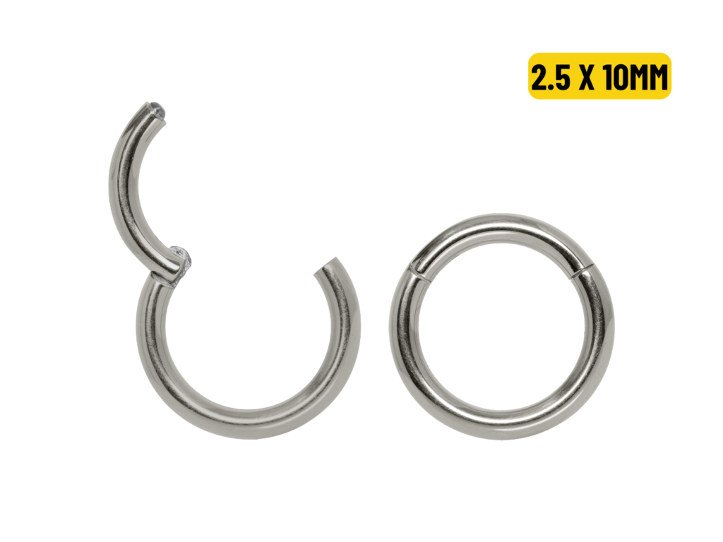 SEGMENTO CLICKER TITÂNIO - 2.5 X 10MM