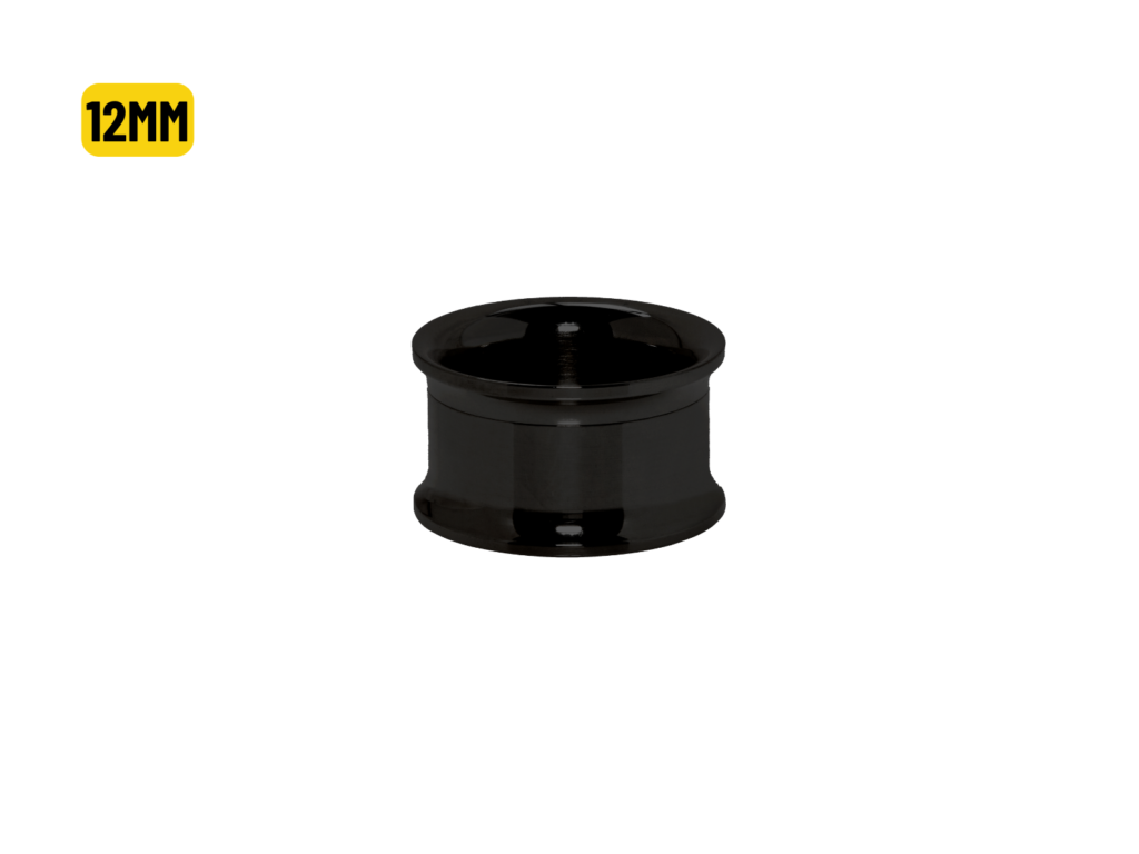 ALARGADOR R/INTERNA PVD BLACK - 12 MM