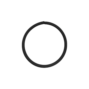 NOSTRIL ARGOLA BLACK- M