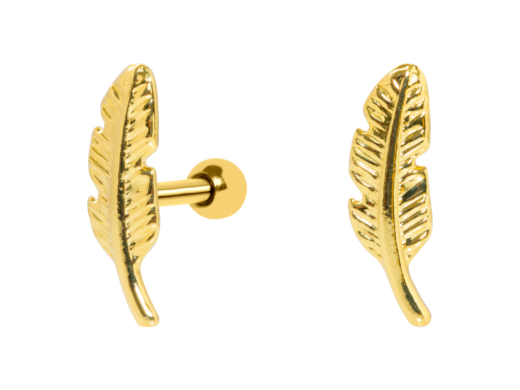 MICRO RETO PENA - BANHADO A OURO