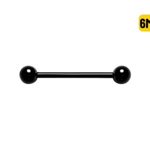 MICRO RETO TITÂNIO PVD BLACK 1.2 X 6 X 3MM