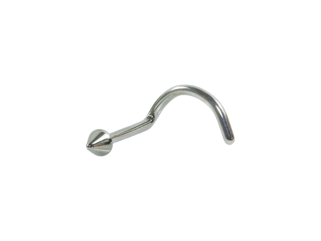 NOSTRIL TITÂNIO SPIKE - 0.8 X 6 X 2MM