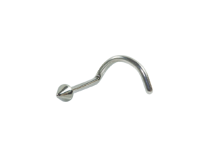 NOSTRIL TITÂNIO SPIKE – 0.8 X 6 X 2MM